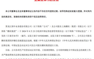 国中水务:关于使用自有资金进行证券投资的公告