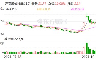 东芯股份：控股股东拟2亿元至2.4亿元增持公司股份