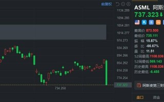 美股异动丨阿斯麦大跌超15% 市值跌破3000亿美元 Q3订单额远不及预期