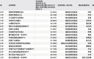 公募业绩“排位赛”，最牛是它