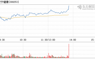 康宁盘中异动 股价大涨5.00%