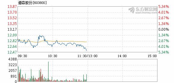 道森地探盘中异动 快速下挫7.91%报1.57美元-第1张图片-领航者区块链资讯站