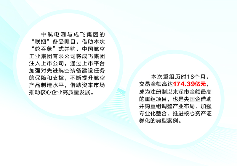 中航电测百亿级“蛇吞象” 军工央企并购加速证券化进程-第3张图片-领航者区块链资讯站