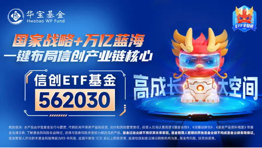 科技大反攻，重仓软件开发行业的信创ETF基金（562030）盘中涨近2%，机构：看好算力成为科技核心主线-第2张图片-领航者区块链资讯站